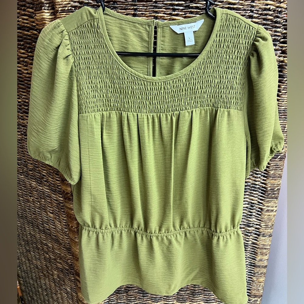 Nine West- Olive Green, New with tags - Size: Large